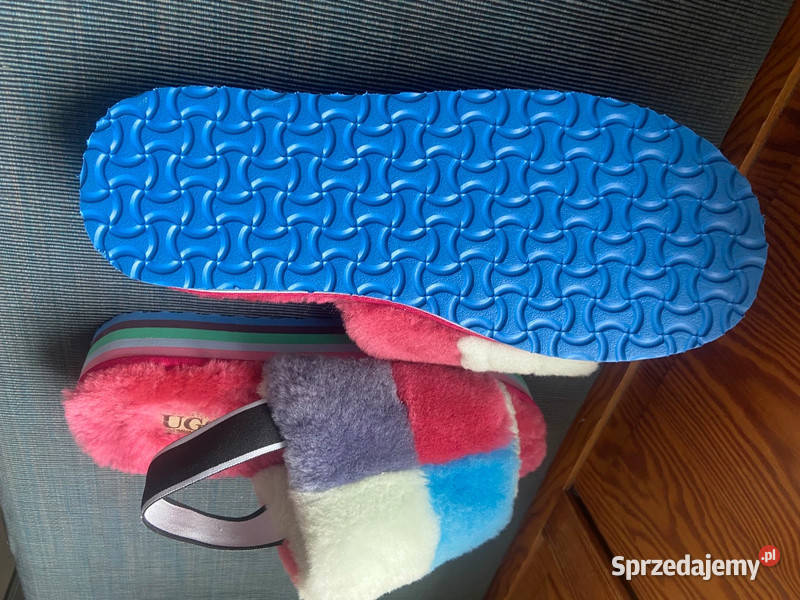 Kolorowe sandały UGG z gumką 27.5cm