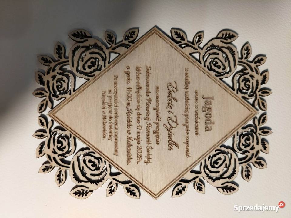 Zaproszenia Komunijne Jarosław