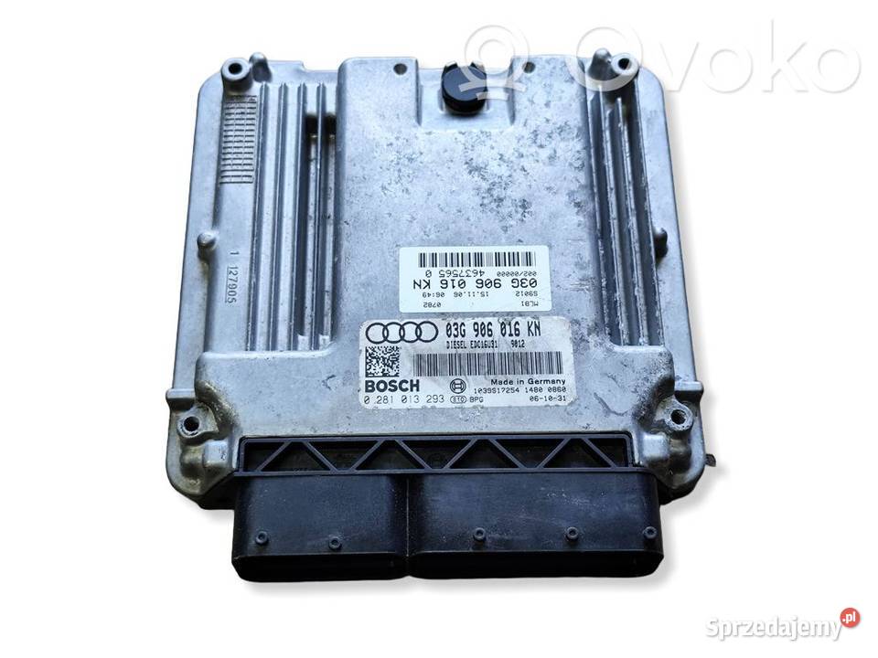 Audi A4 B7 20TDI STEROWNIK KOMPUTER SILNIKA ECU