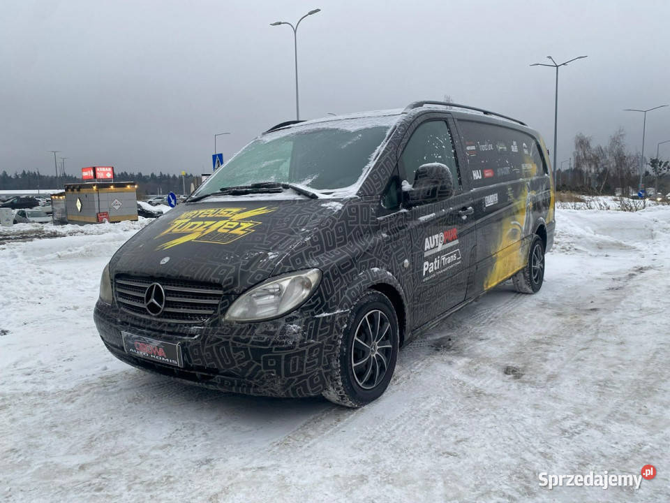 Mercedes Vito long 30cdi v6 automat wielofunkcyjna kierownica Gdańsk