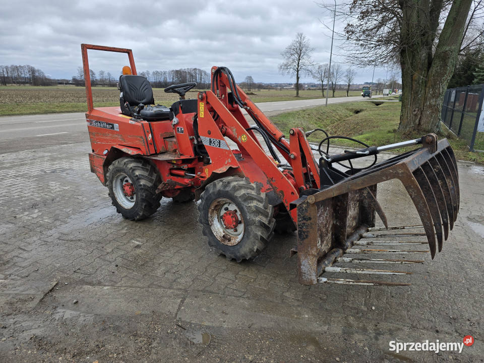 Miniładowarka SCHAFFER 336 4x4 krokodyl 125 Klepacze