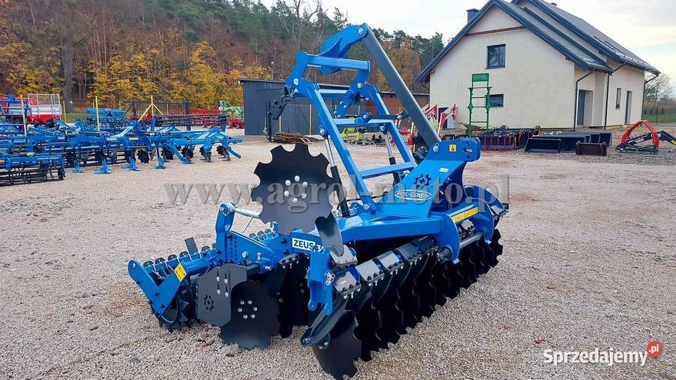 Agregat talerzowy uprawowo siewny POL GROM 3m nieuszkodzony Lubawa