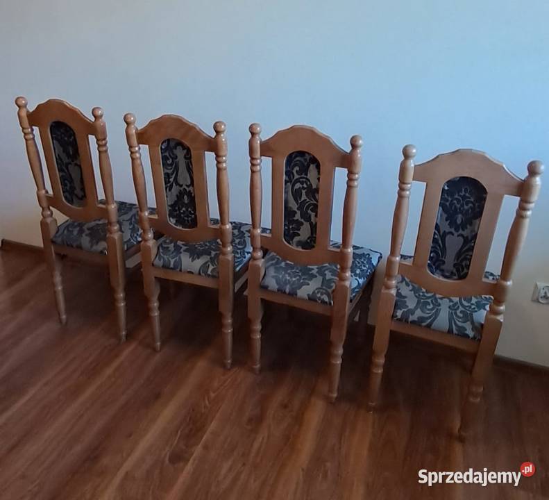 Stół rozkładany4 krzesła mazowieckie Warszawa