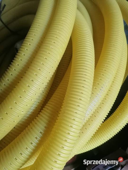 Rura drenarska PVC 100 mm z dziurami wloknina Radom
