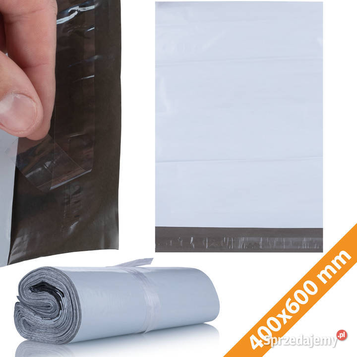 Foliopaki Białe 400 x 600 mm 100 LDPE