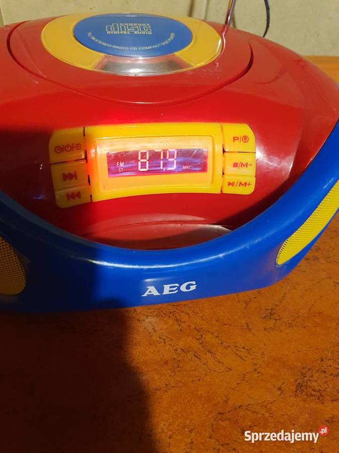 Bomboox AEG radio i CD wszystko sprawne Łódź sprzedam