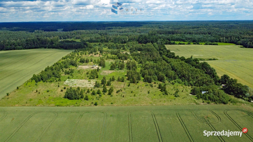 Działka 1499m2 Ostrowin woda warmińsko-mazurskie