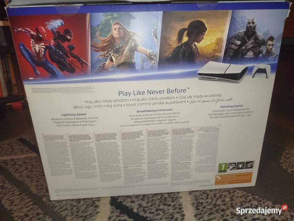 PlayStation 5 slim 1Tb plus dysk 2Tb zew Pozostałe sprzedam