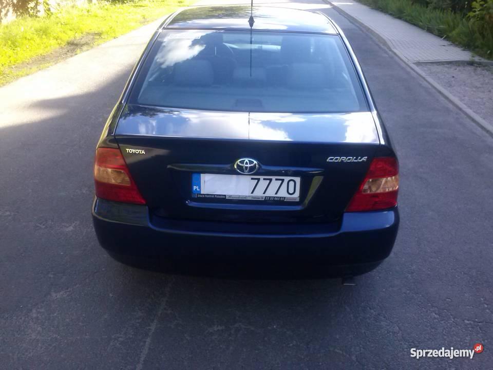 Śliczna Toyota Corolla komputer pokładowy Grudziądz