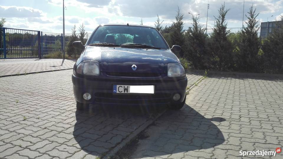 Renault Clio II 12 3 drzwi 1999 poduszka powietrzna Włocławek sprzedam