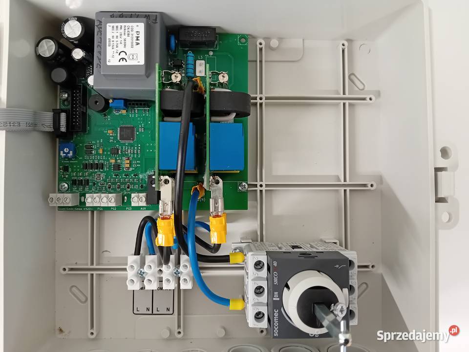 jednofazowy kontroler 2pompsilników 2x03722kw