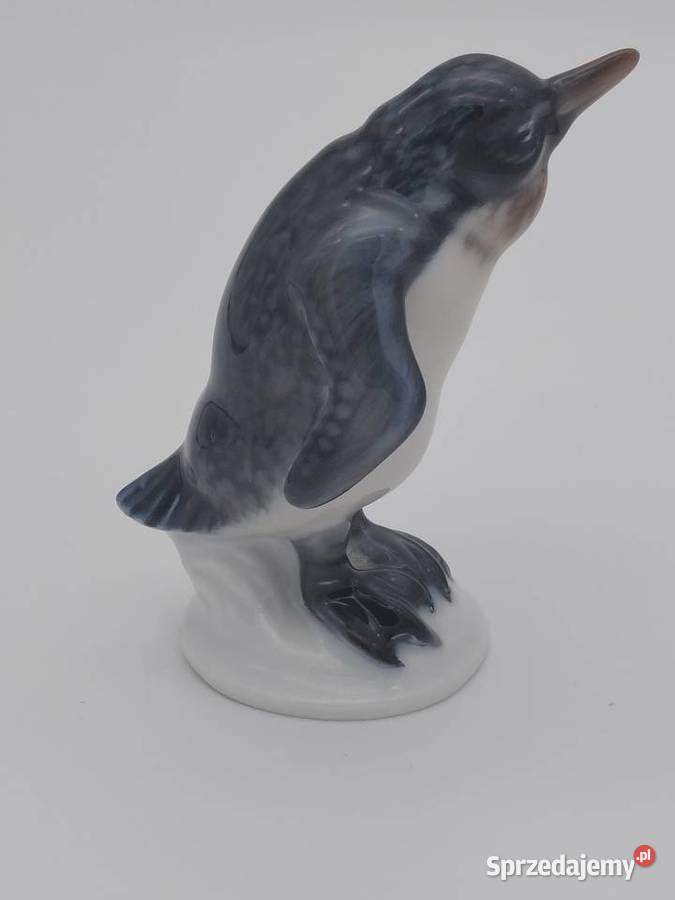 Unikat Figurka PINGWIN Rosenthal projekt K Wschowa