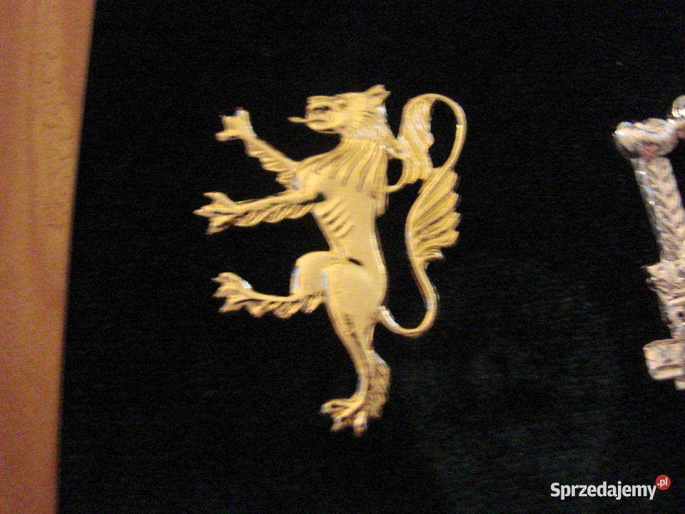 brytyjska odznaka na czapkę Gaunt pomorskie Pruszcz Gdański