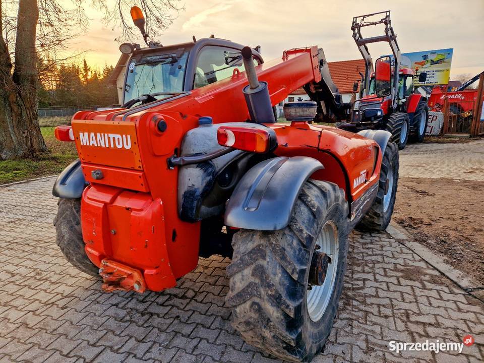 Manitou MLT 634120 lsu 2009r stan Orginał Jcb Dobrzyniewo Duże