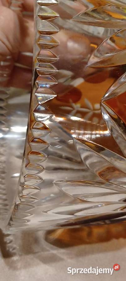 wazon kryształow ołowiowe ręcznie dmuchan cięte Poznań
