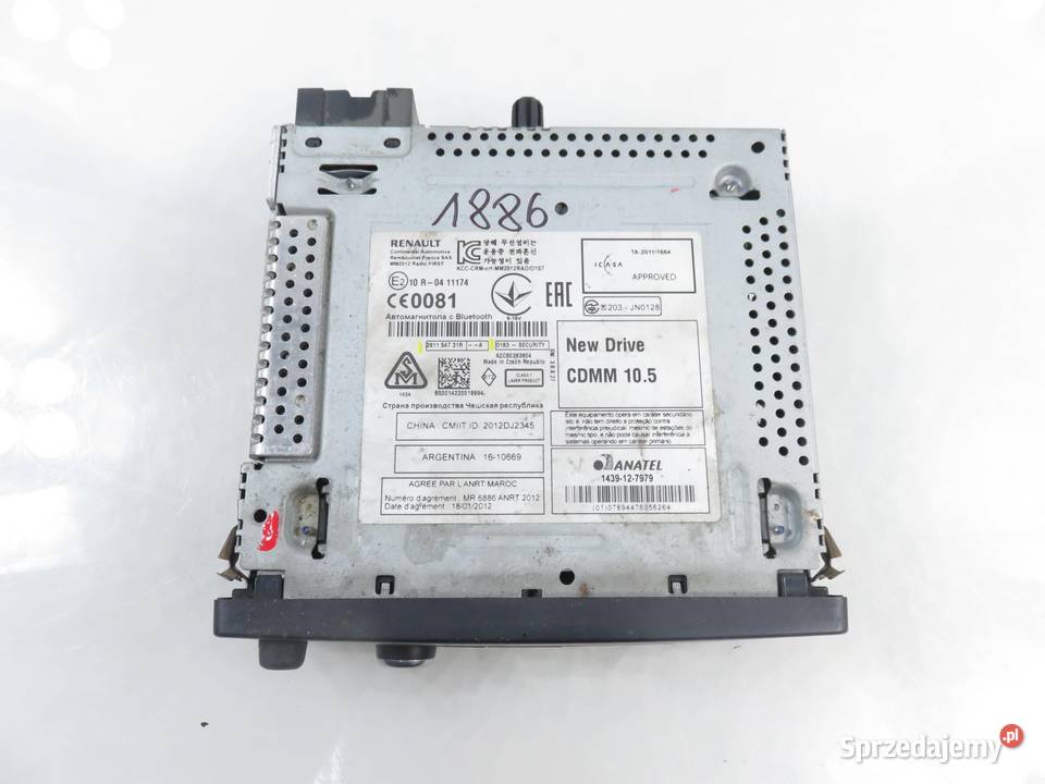 RADIO OPEL MOVANO B 2010 281154731R 281154731RA