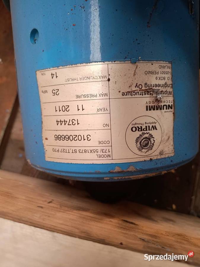 Siłownik wywrotu Wipro 17355X1873STTT27 P70