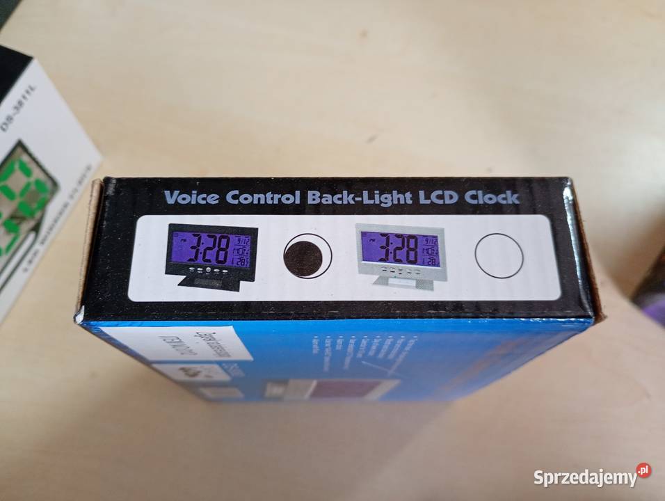 Cyfrowy Zegarek Stojący LCD z Kontrolą Głosu mazowieckie Przysucha
