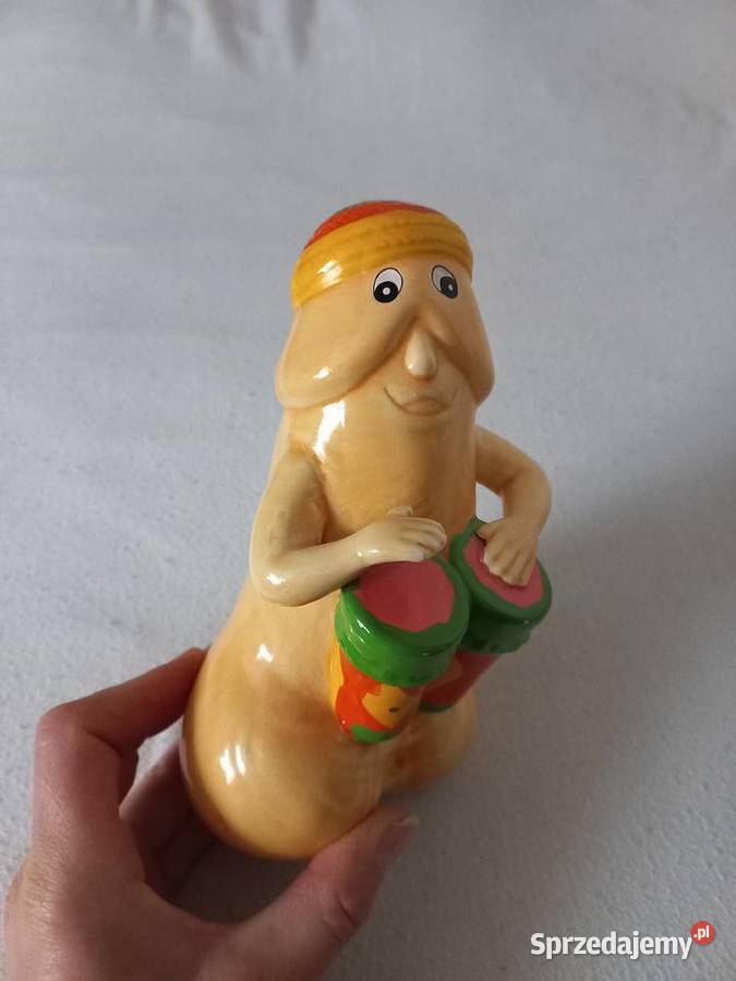 figurka skarbonka grający na bębenkach penisek Puławy sprzedam