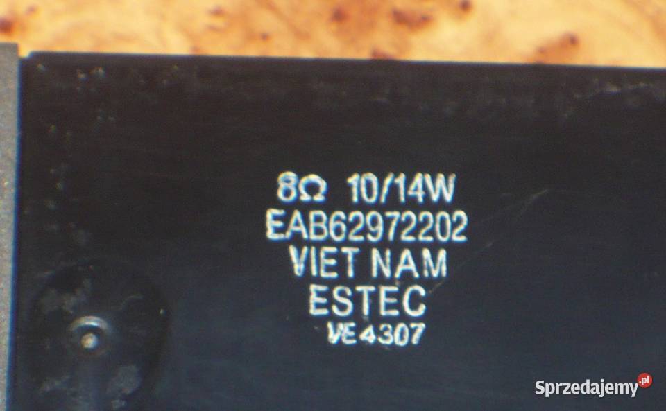 Głośniki 8 14W kpl 2 TV LG 32LB5610 lubelskie Lublin sprzedam