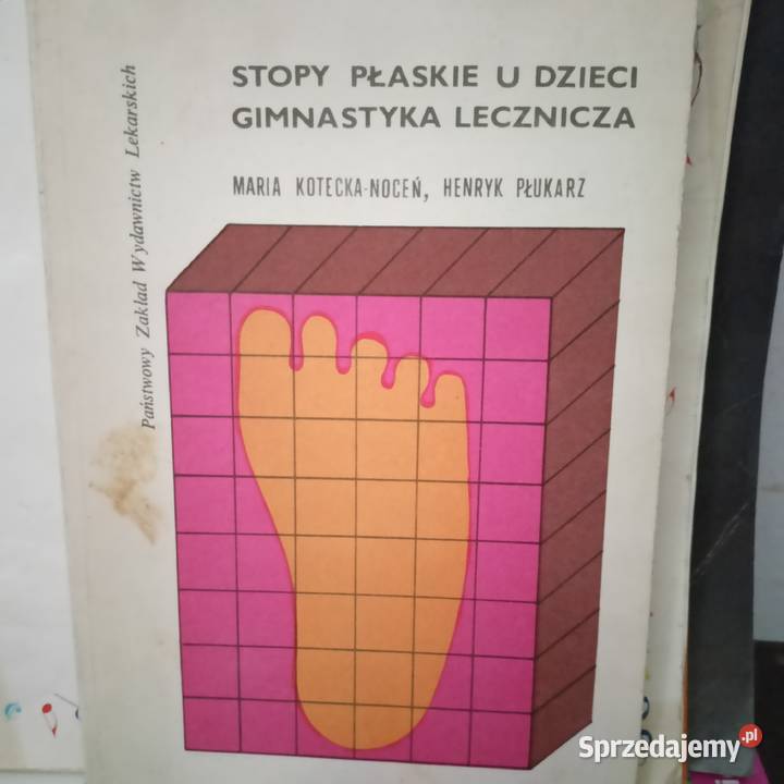Stopy płaskie u dzieci książki wysyłka Gdańsk