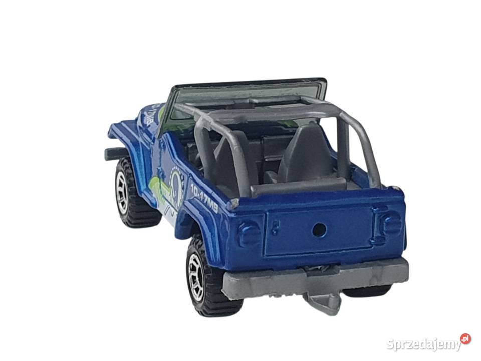 Stary model Jeep Wrangler Matchbox 1998 skala