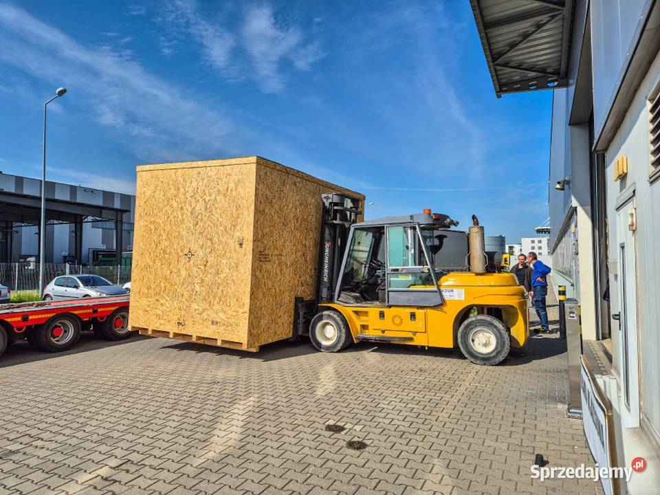Ładunki wielkogabarytowe Skrzynie Maszyny i Kraków
