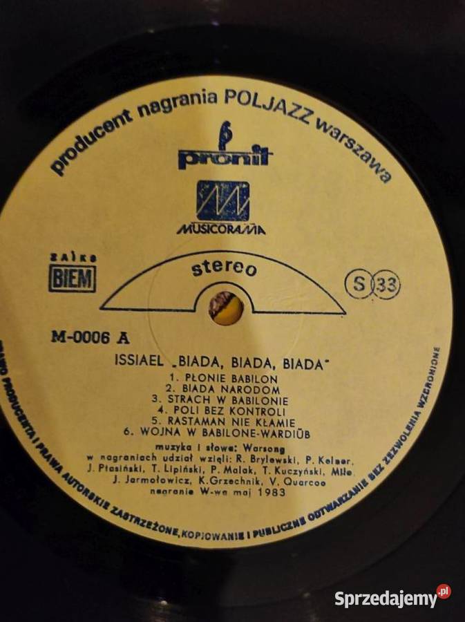 1983 Israel Biada biada biada Izrael Issiael Kielce