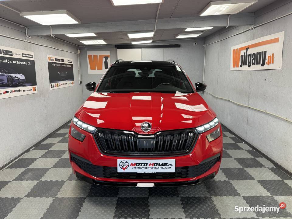 Skoda Kamiq Monte Carlo 15TSI automat Faktura czujnik deszczu Kamiq Poznań