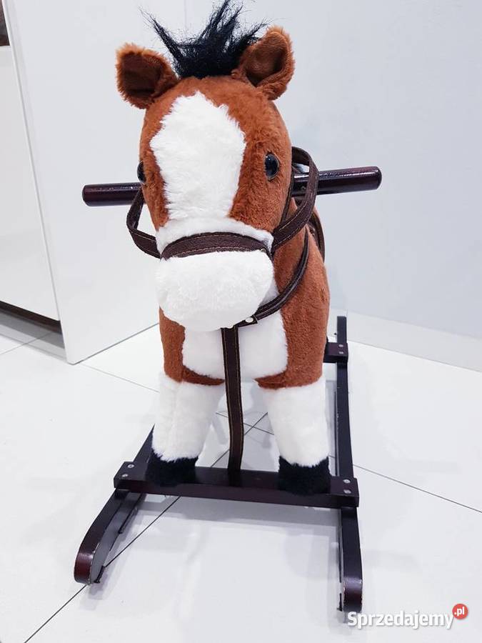 Interaktywny koń na biegunach Pozostałe Dąbrowa Górnicza