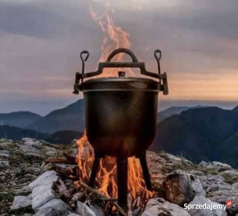139 Wyprzedaż magazynu Kociołek 5 litrów żeliwny sprzedam
