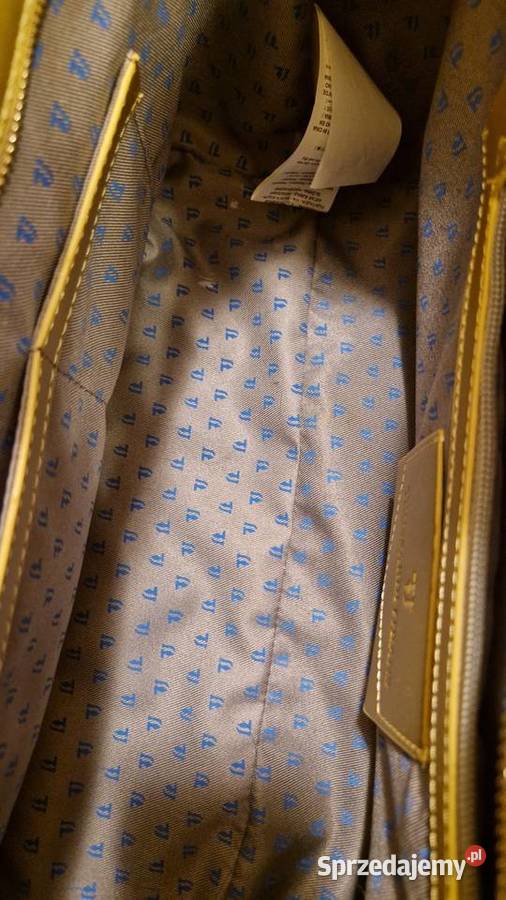 TOREBKA włoska z breloczkiem marki TRUSSARDI Do ręki  Lublin