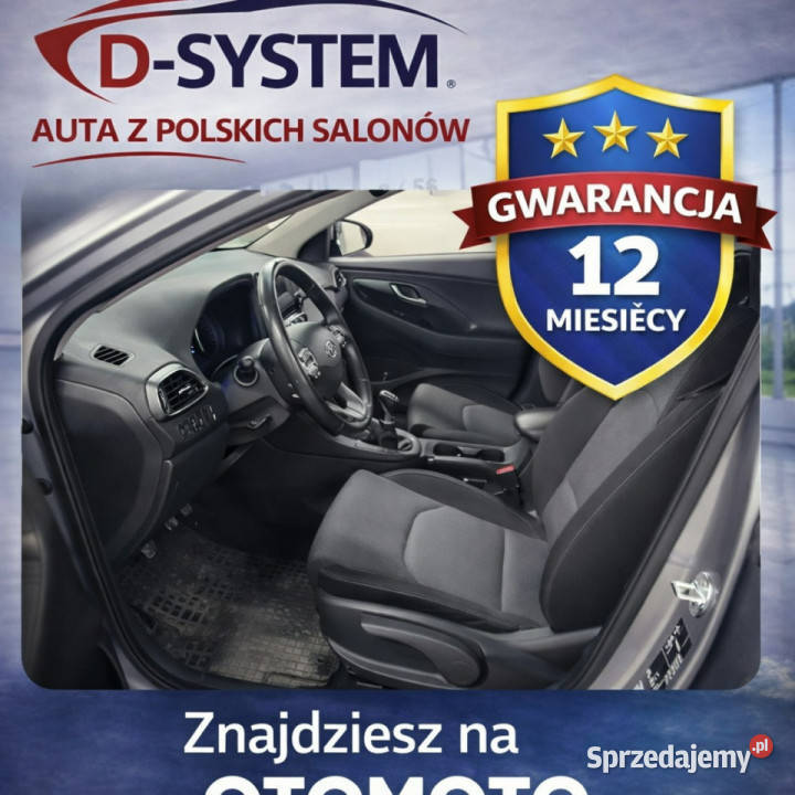 Hyundai i30 2023 Salon Polska 1Właściciel komputer pokładowy podlaskie Białystok