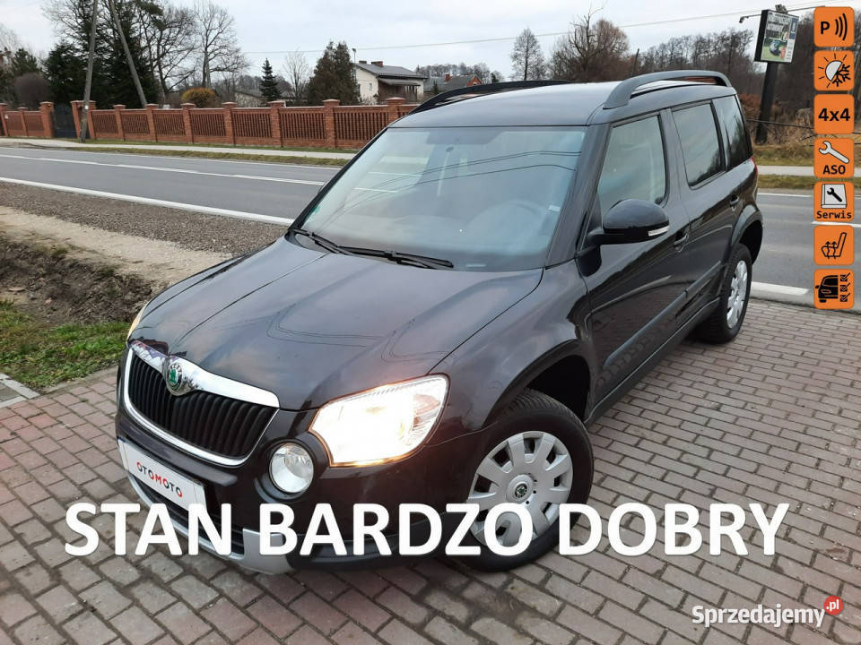koda Yeti 4x4 KLIMA 2 Właściciel Serwis ASO TUV napęd 4x4