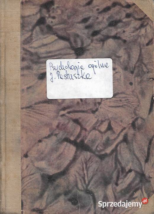 Psychologia ogólna J Pastuszka Podręczniki Puławy