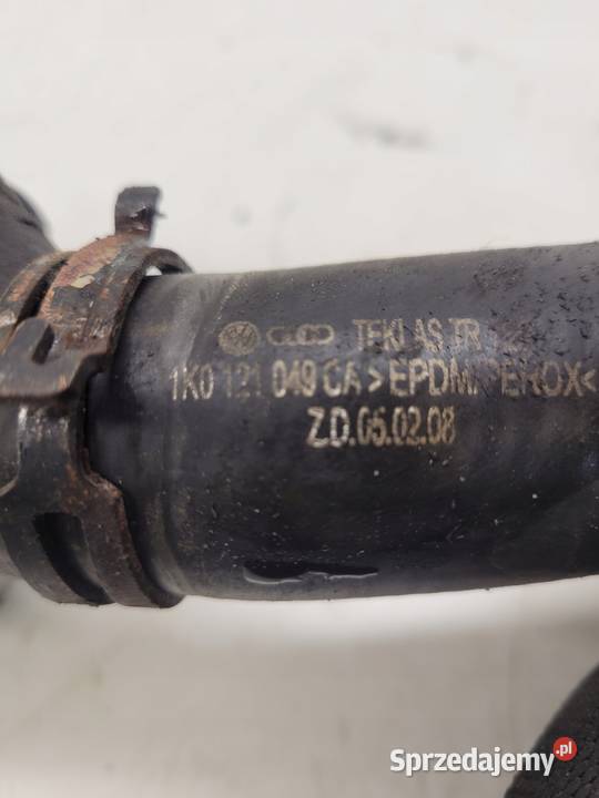RURA WĄŻ WODY AUDI VW SKODA ORYGINAŁ 1K0121049CA Przystajń