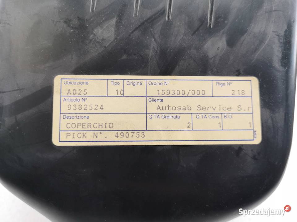 OBUDOWA FILTRA POWIETRZA SAAB 9000 8587 ORYGINAŁ