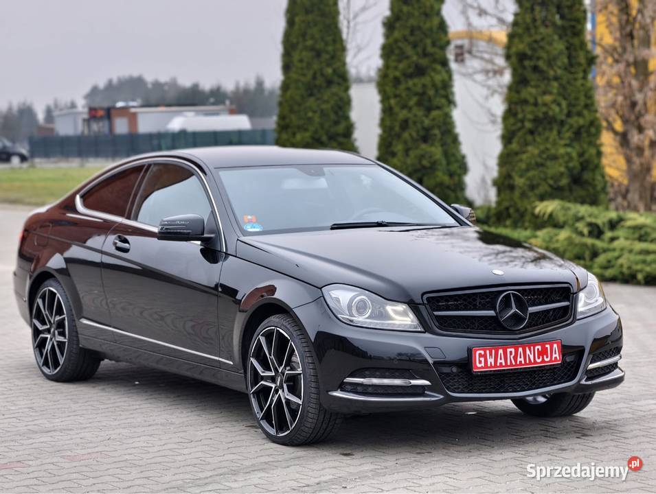 Mercedes C Klasa W204 2012r C180 Coupe autoalarm Łódź