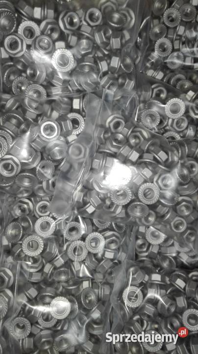 Śruba M6x12 nakrętka M6 ocynk 4600 100 netto Kozienice sprzedam
