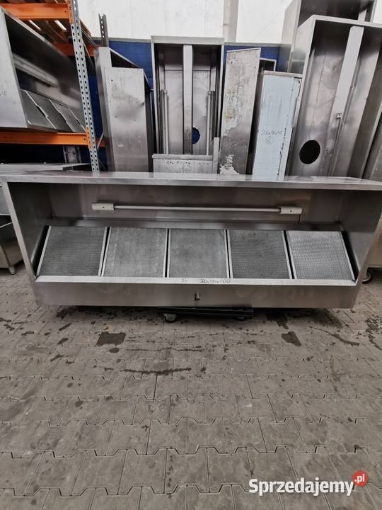 Okap przyscienny 260x50x100 33 wielkopolskie Krotoszyn sprzedam