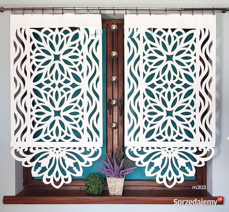 Firany firankiPanele usztywniane nowoczesne