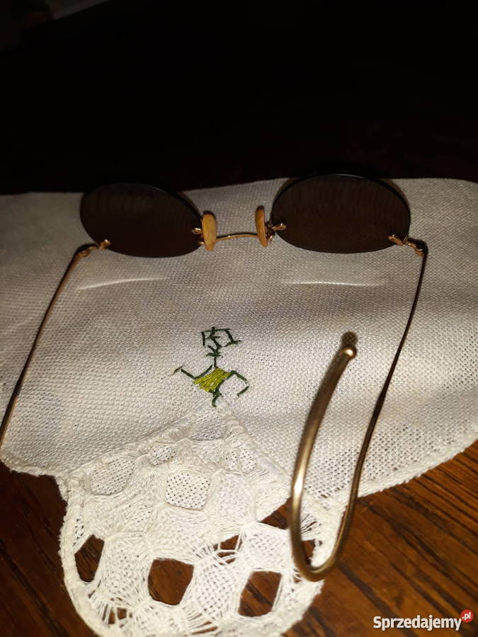 Okulary przedwojenne Sauer