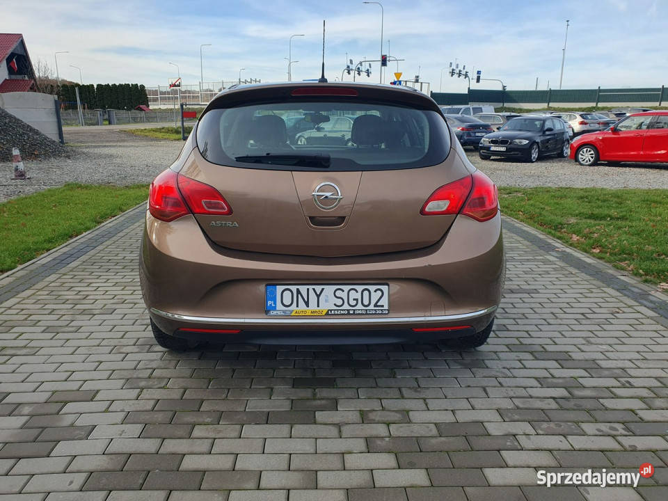 Opel Astra 16 115 Benzyna LPG Salon Polska Raty bluetooth