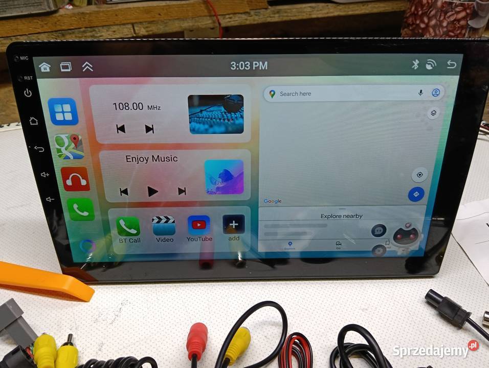 Radio android nawigacja dedykowane Peugeot 2008 Drążdżewo Nowe