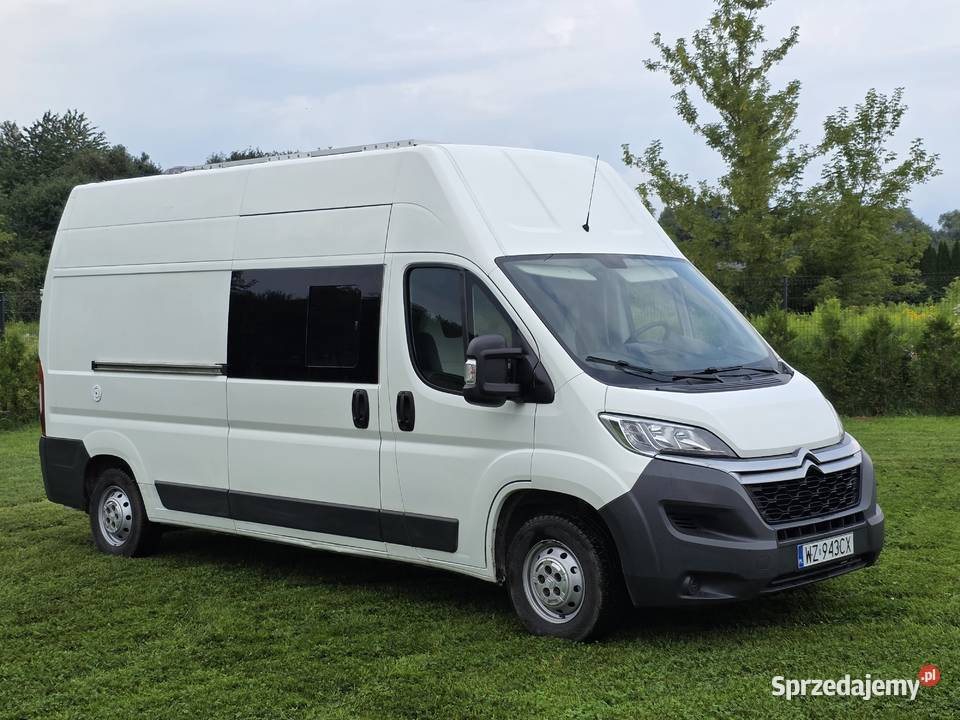 Kamper kampervan campervan jumper nowa zabudowa mazowieckie