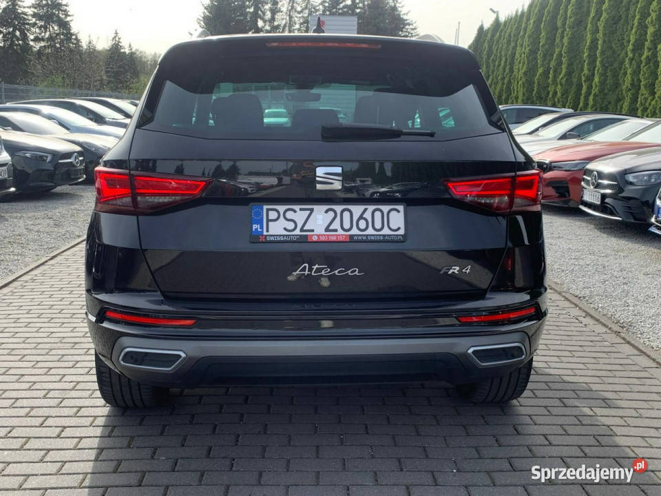 Seat Ateca 20 TSI 4Drive DSG OPF FR tempomat wielkopolskie Baranowo