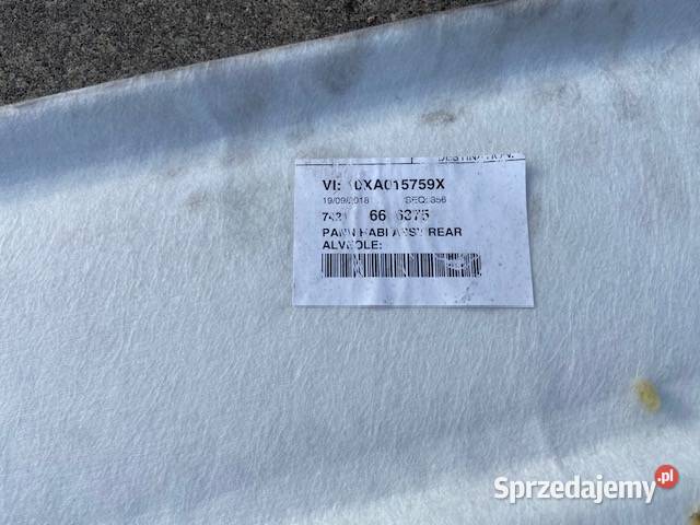 Tapicerka Renault T Gama Range 7421447582 ciężarowe Maszewo sprzedam