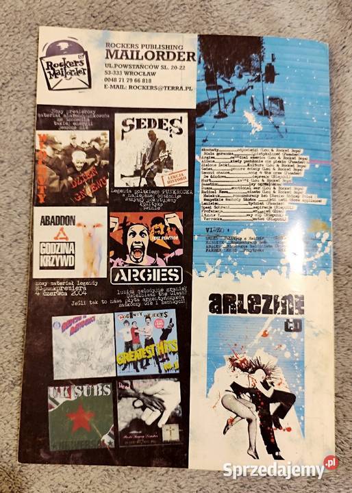 Arlezine 7 2007 Fanzine punk hardcore reggae ska Rybnik