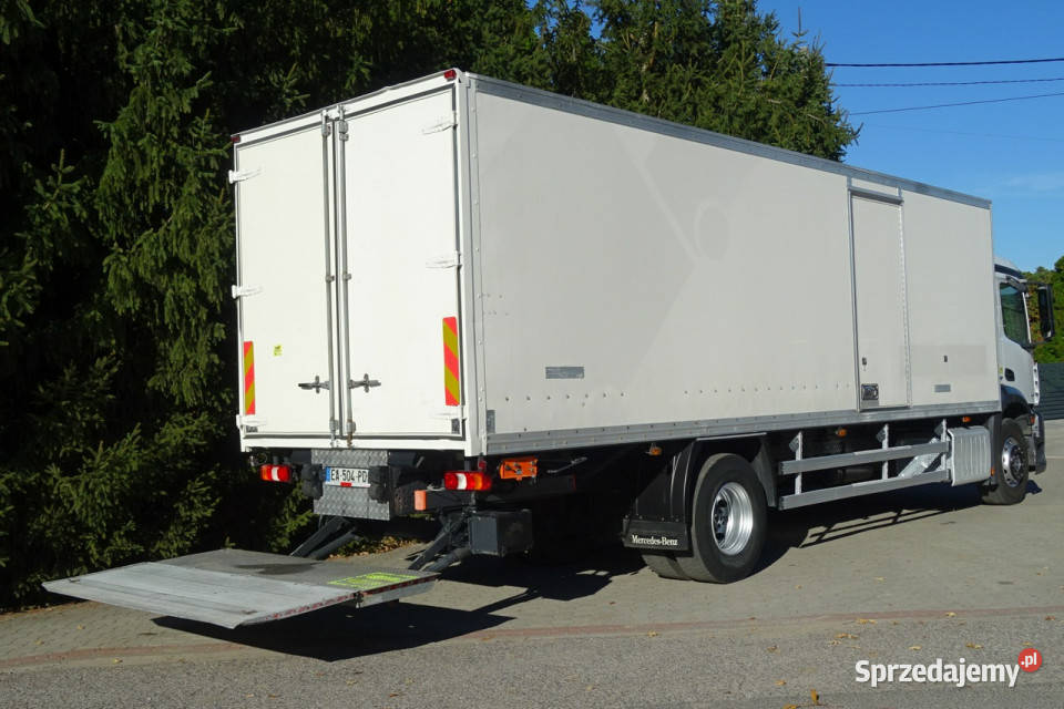 Mercedes Antos 1827 Euro 6 kontener 21 pal 387 pełny VAT Góra Kalwaria