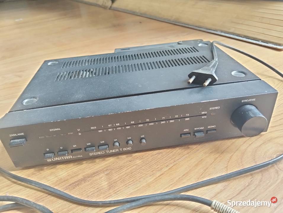 unitra eltra stereo tuner T8010 Kabel polski Pozostałe